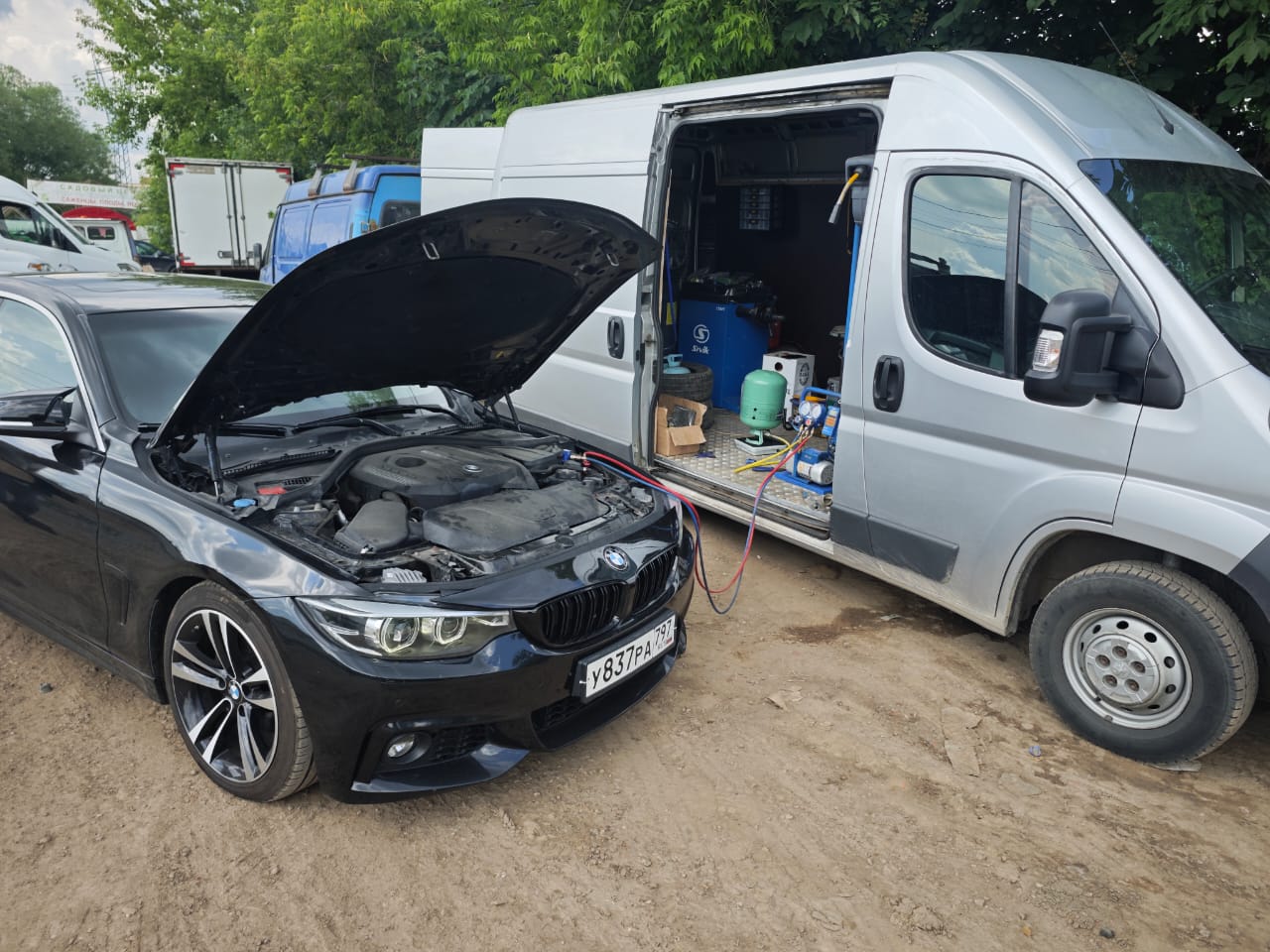 Заправляем Фреоном R1234YF
